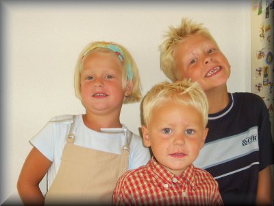 Annabel, Jens en Edwin van der Kroft