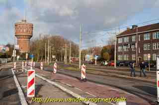 Delft - Wateringsevest met watertoren