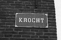 straatnaam in Haarlem