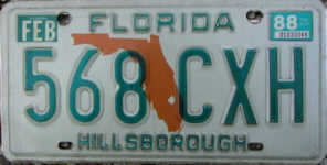 Florida License Plate