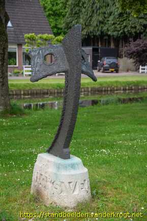 Eexterveenschekanaal -  Boeg van een Turfschip
