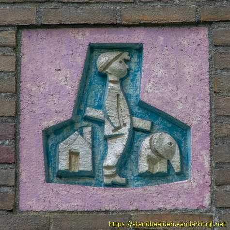 Emmen -  Nillmij-geveldecoratie