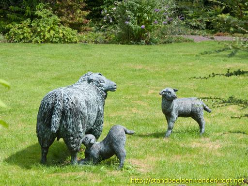 Roden -  Schaap met twee lammetjes
