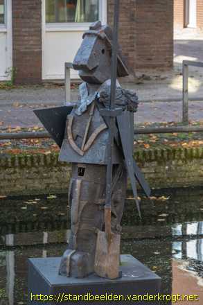 Almere Haven -  Man met schep