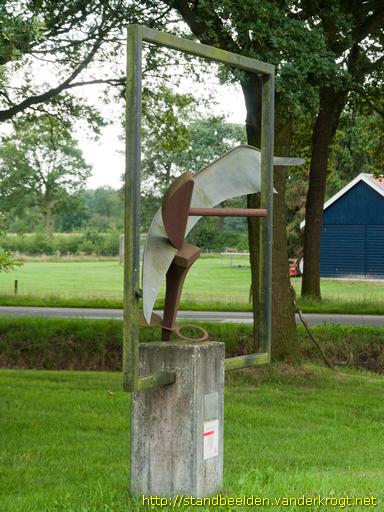 Nijeberkoop -  Het haren van de zeis