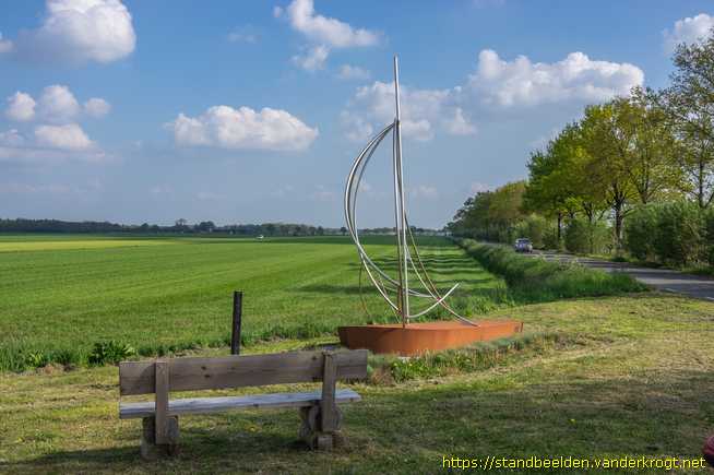 Boornbergum -  Zeilscheepje