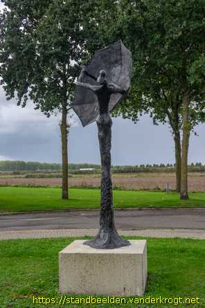 Ewijk -  Parapluvrouw