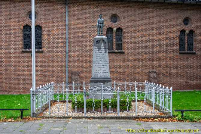 Deest -  Oorlogsmonument 'Die in Rhenen vielen'