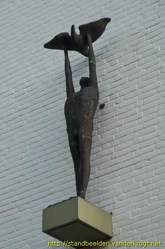 Nijmegen -  Man met vogel