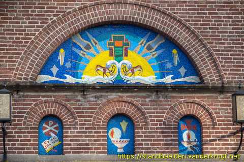 Babberich -  Mozaïek 'Het verlangen naar Christus'