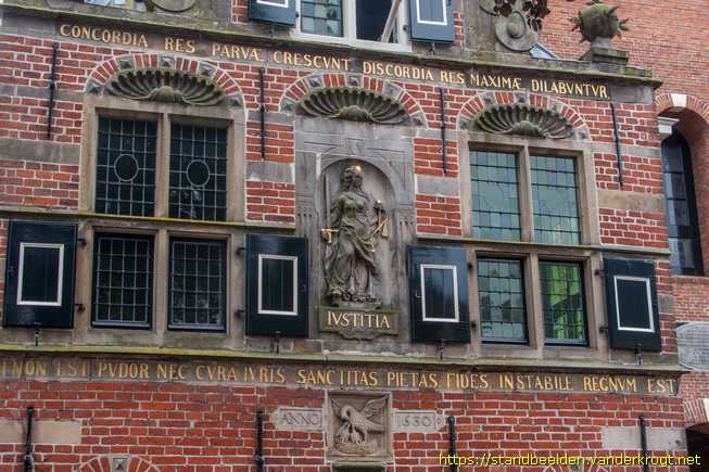 Appingedam -  Vrouwe Justitia