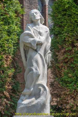 Neerbeek -  Bevrijdingsmonument - Heilig Hartbeeld