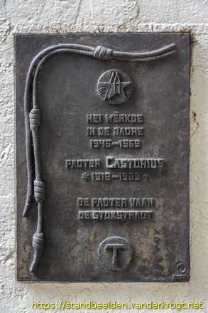 Maastricht -  Plaquette Pater Castorius