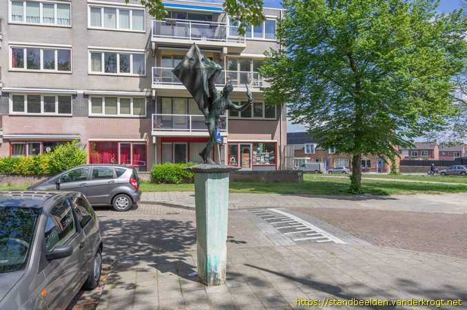 Bergen op Zoom -  Jongen met Vlieger