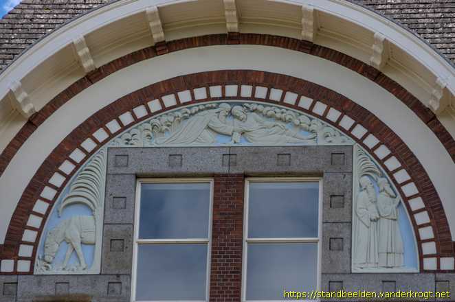 Breda -  Sint Ignatius van Loyola, Sint Franciscus van Assisi en de Barmhartige Samaritaan