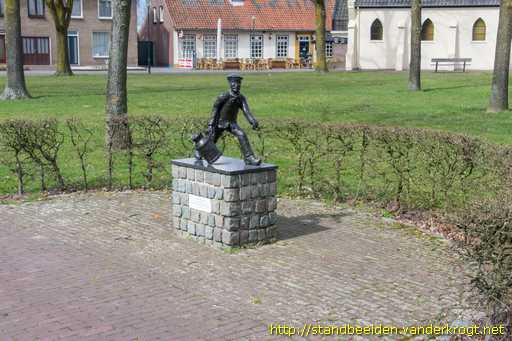 Gastel -  Boer met melkbus
