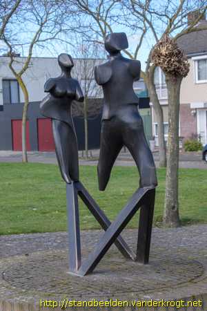 Budel-Schoot -  Ontmoeting aan het Spoor