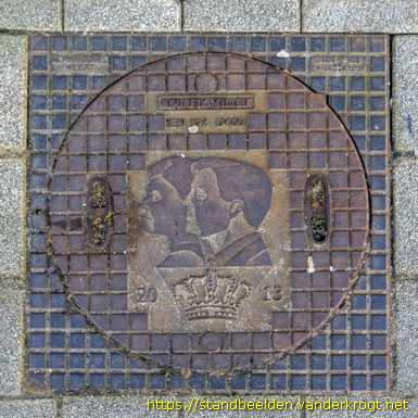 Zevenbergen -  Kroningsdeksel Willem-Alexander en Máxima