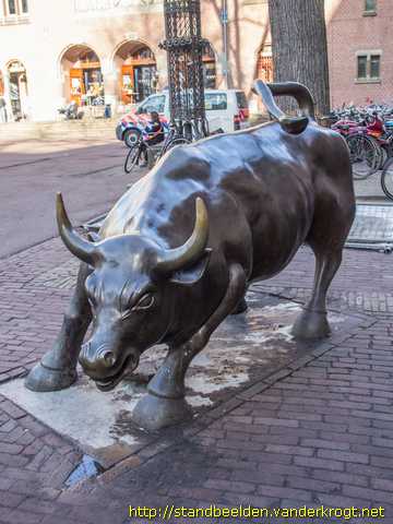 Amsterdam -  Aanvallende Stier ('Charging Bull')