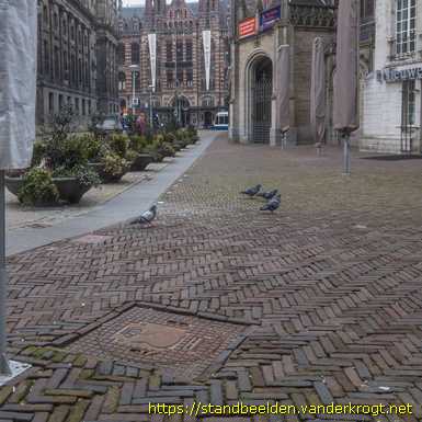 Amsterdam -  Kroningsdeksel Willem-Alexander en Máxima