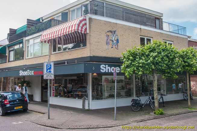 Bergen -  Wandmozaïek