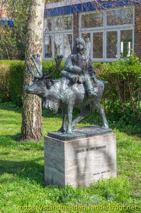 Haarlem -  Gerda op het rendier