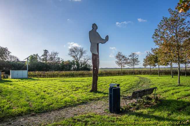 Nieuw-Vennep -  Polderfiguur - B.A. baron van Verschuer