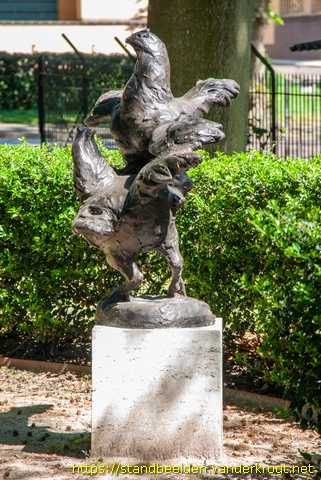 Hilversum -  Vechtende Hanen