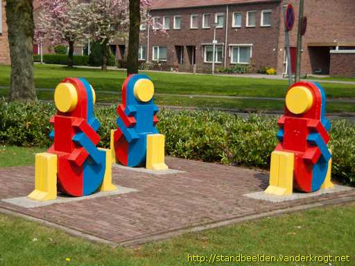 Enschede -  Spelende kinderen