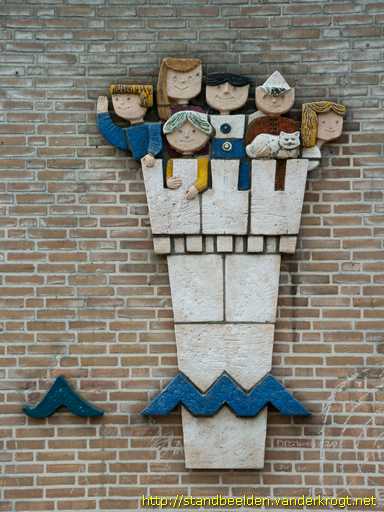 Glanerbrug -  Toren met kinderen