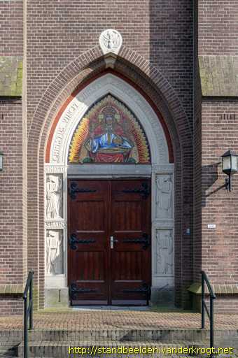 Lierderholthuis -  Christus en de vier evangelisten