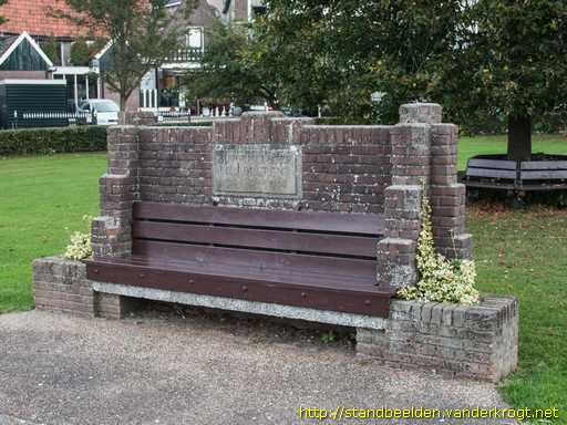 Blokzijl -  Burgemeester Bulten-bank