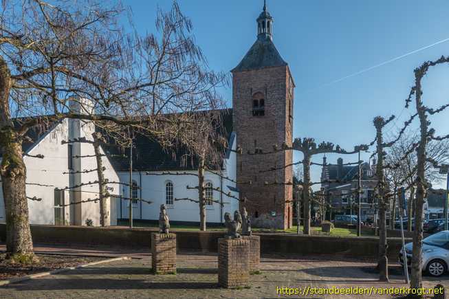Bunnik -  Wapenfiguren Bunnik, Odijk en Werkhoven