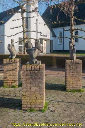 Bunnik -  Wapenfiguren Bunnik, Odijk en Werkhoven