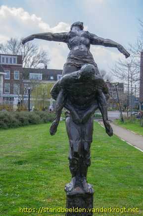 Utrecht - Twee spelende kinderen