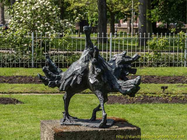 Utrecht -  Vechtende kalkoenen