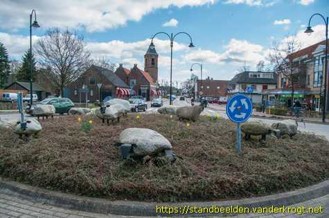 Leersum -  Kudde schapen