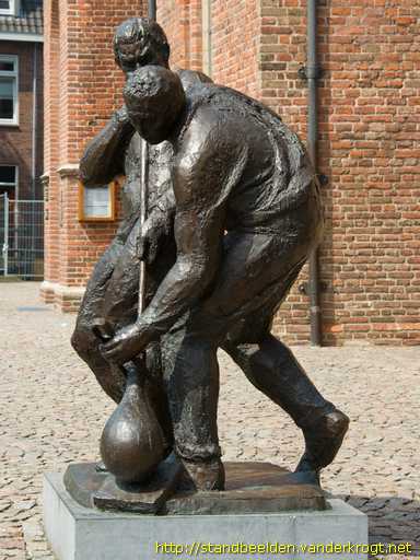 Leerdam -  De Glasblazer van Leerdam