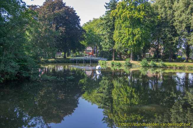 Zeist -  Drijvende zwaan