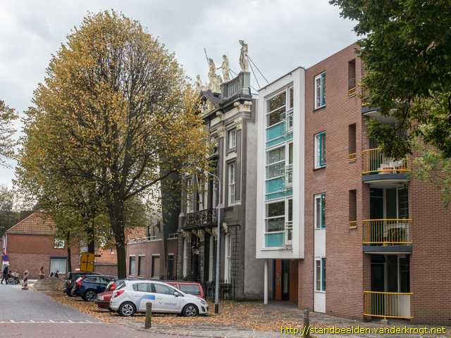 Vlissingen -  Neptunus met Afrika, Europa, Azië en Amerika