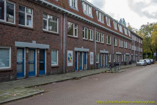 Delft -  Tegelkunstproject "Geschiedenis van Delft"