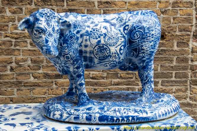 Delft -  Delfts blauwe os