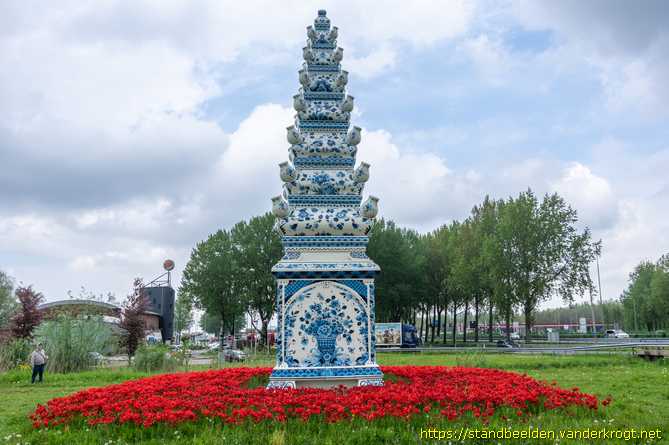 Delft -  Tulpenpiramide