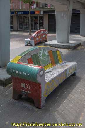 Delft -  Social Sofa 'Muziekbank'