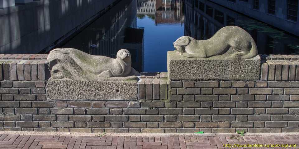 Den Haag -  Zeehond en visotter