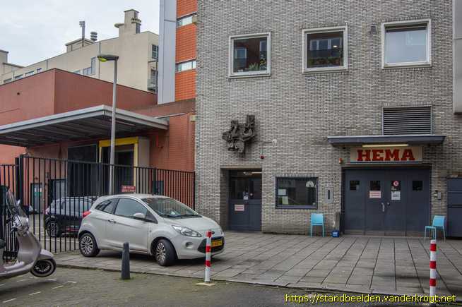 Den Haag -  Reliëf met vogels