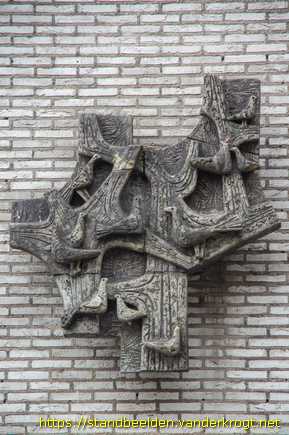 Den Haag - Reliëf met vogels