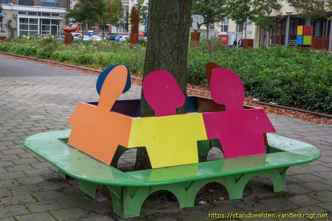 Den Haag -  Buurt-Babbel-Bankje