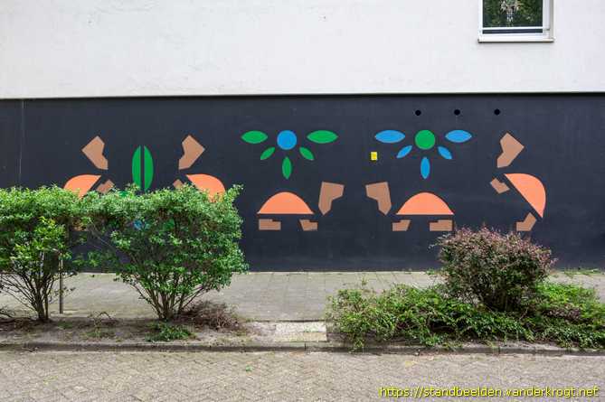 Den Haag -  Sgraffito - dieren