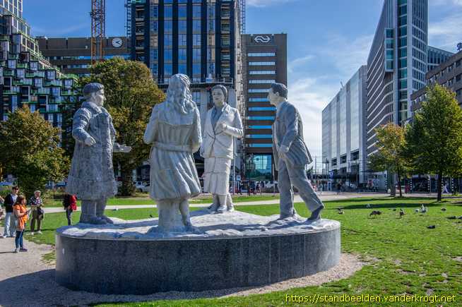 Den Haag -  Juliana onder de mensen